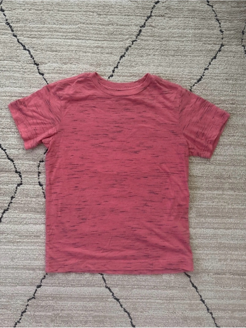 Simply Styled Heathered Rose Short Sleeve Tee